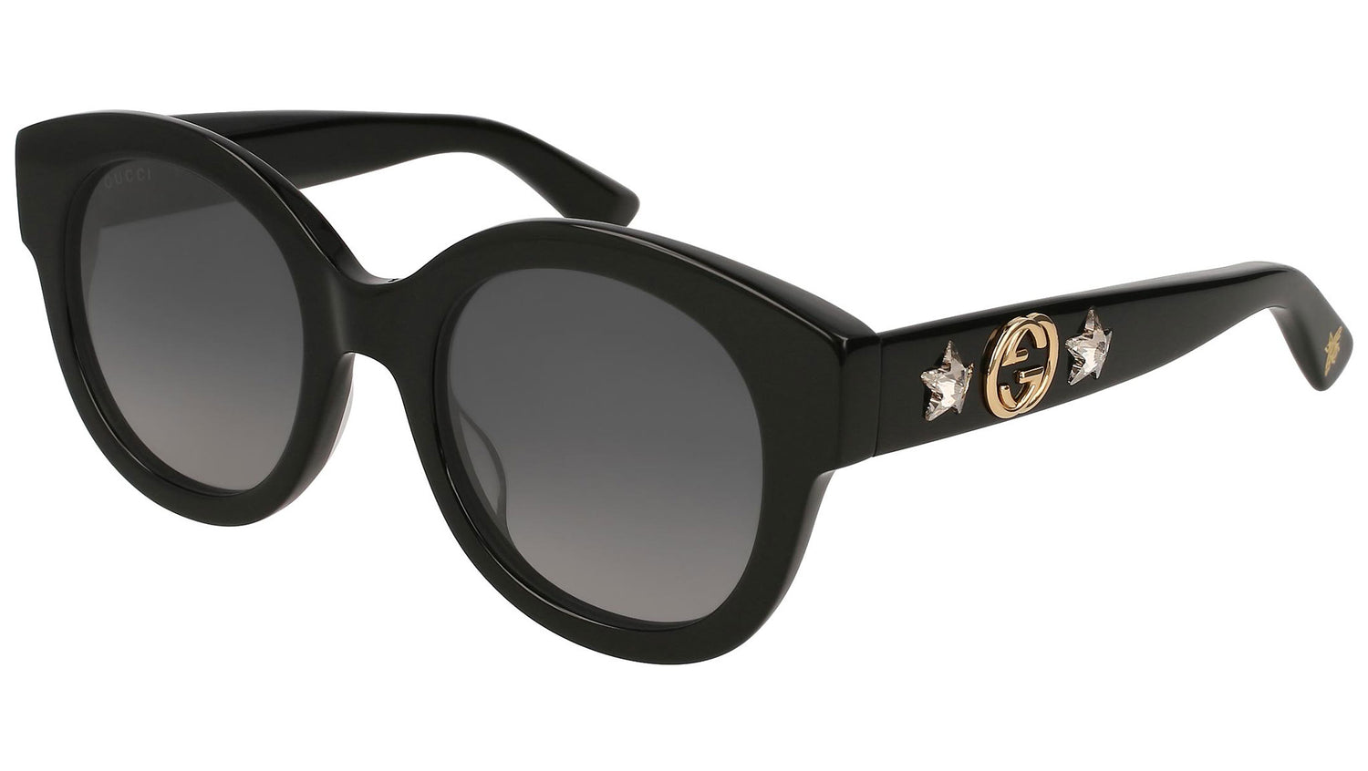 GG0207S shiny black and polar grey