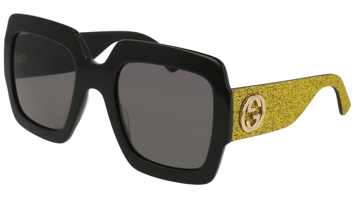GG0102S shiny black and gold
