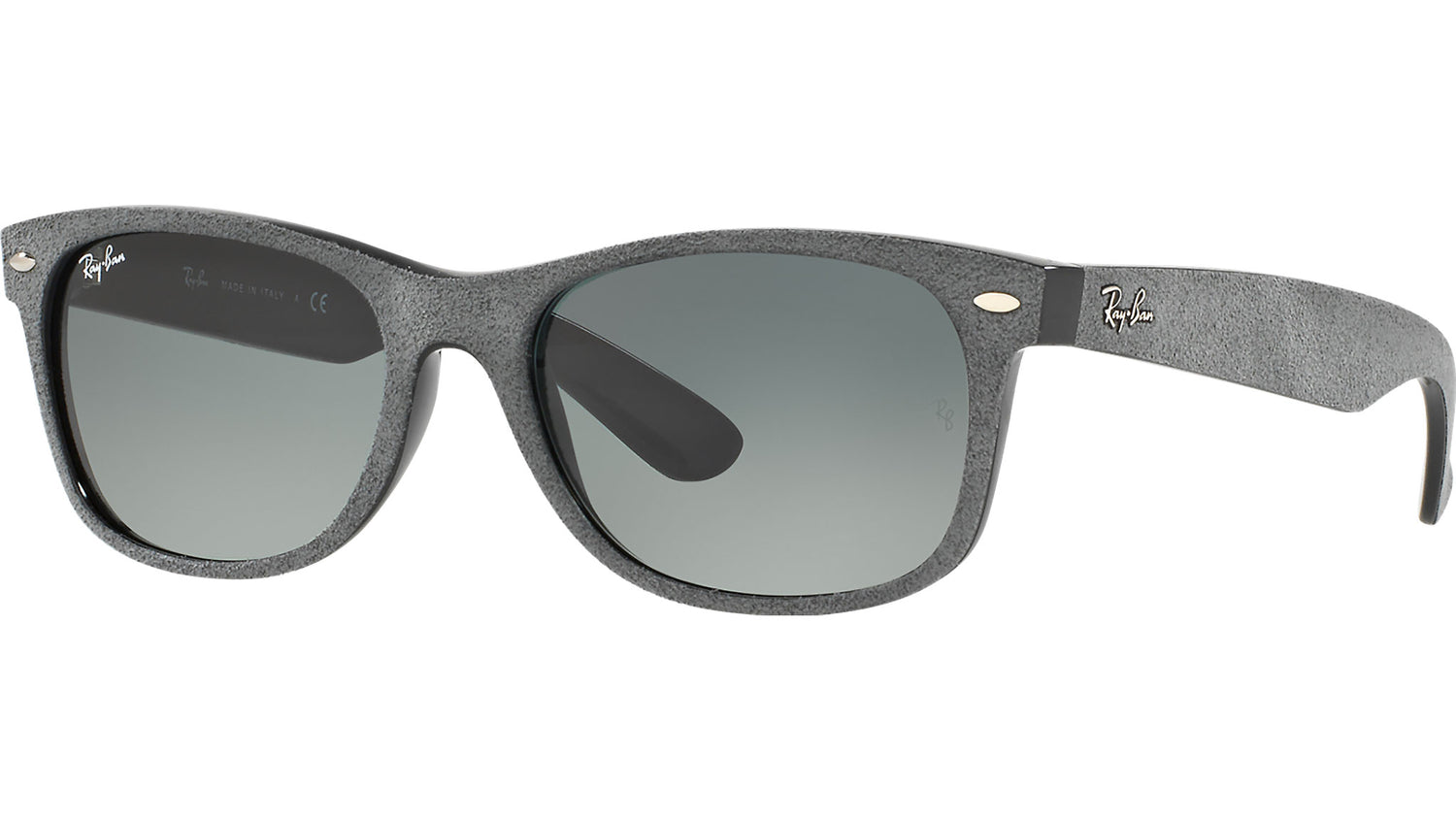 New Wayfarer RB2132 624171 black/top grey alcantara
