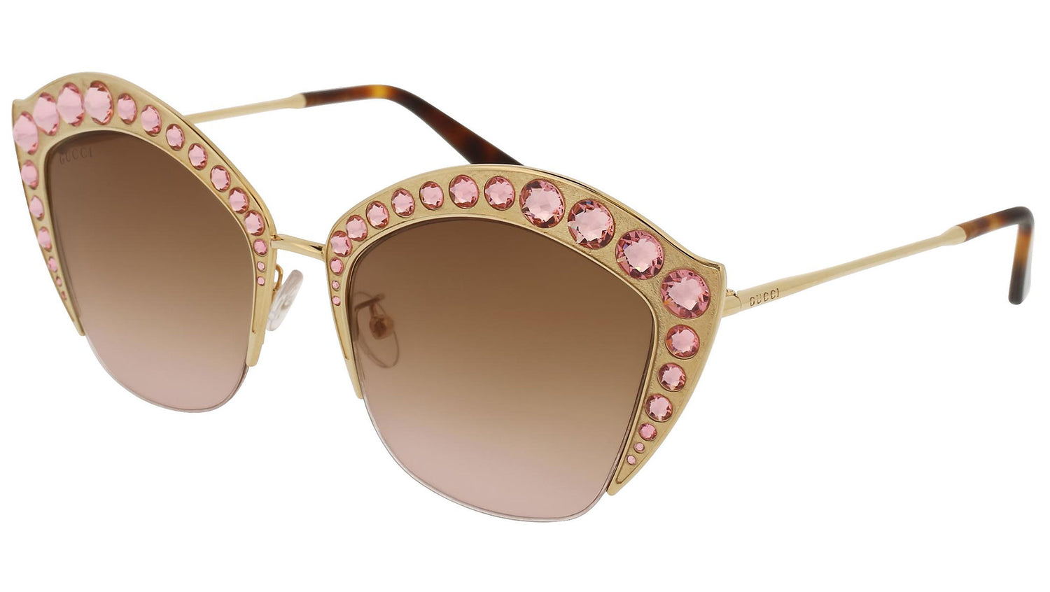 GG0114S pink gold and brown + inner ar