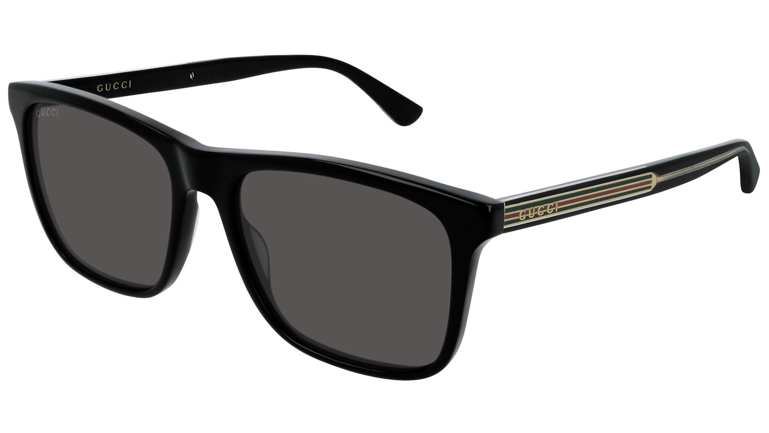 GG0381S shiny black and grey