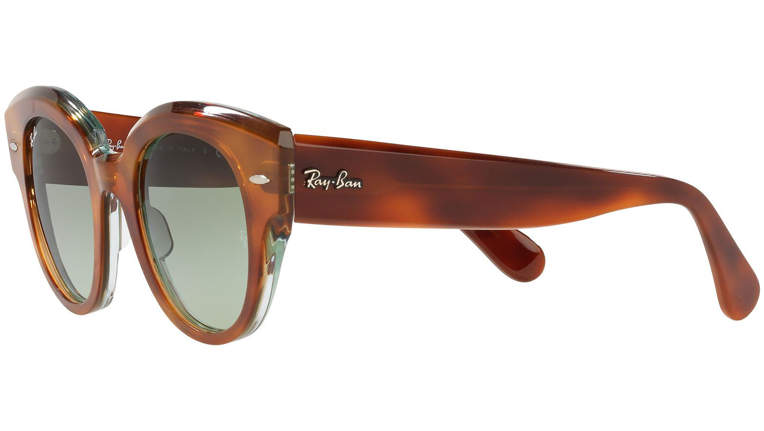 Roundabout RB2192 1325BH havana on transparent green