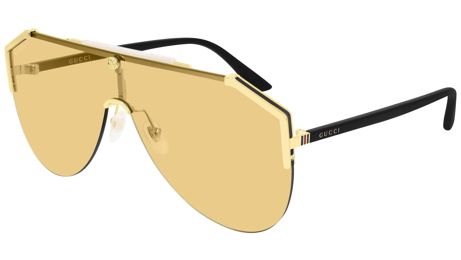 GG0584S shiny gold and mustard mask