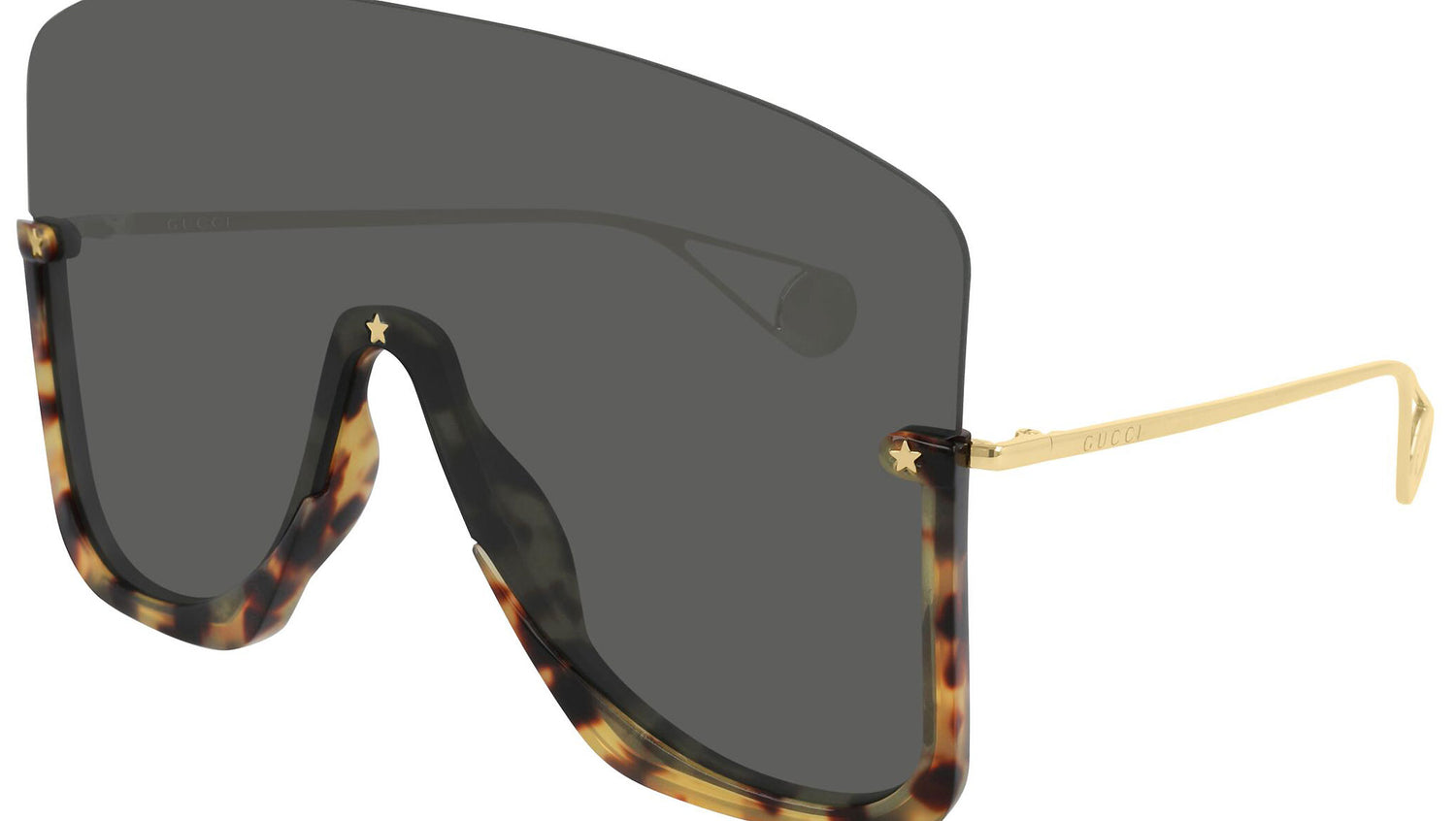 GG0540S shiny tortoise and grey