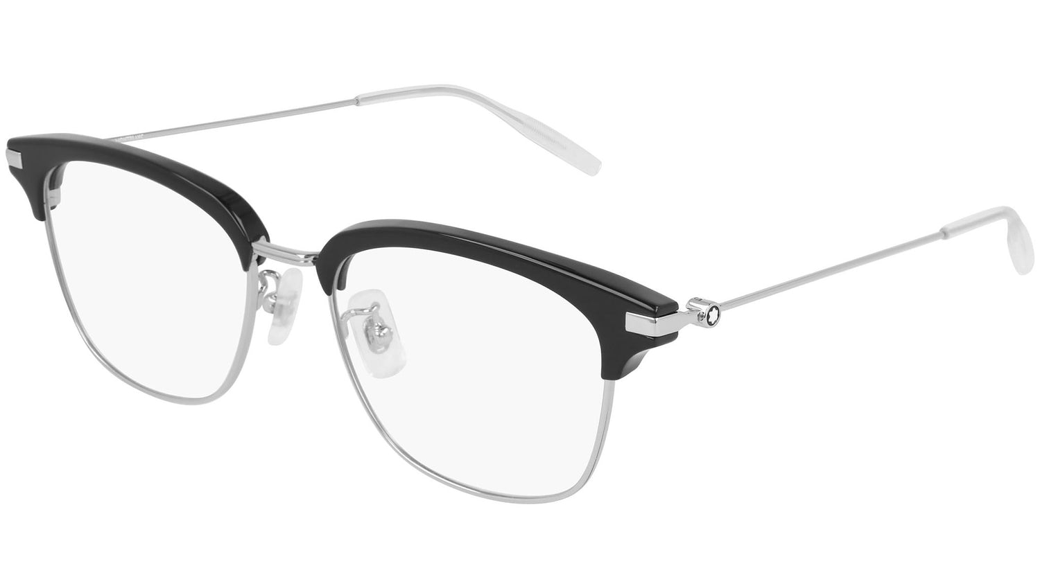 MB0141OK 001 shiny black and silver