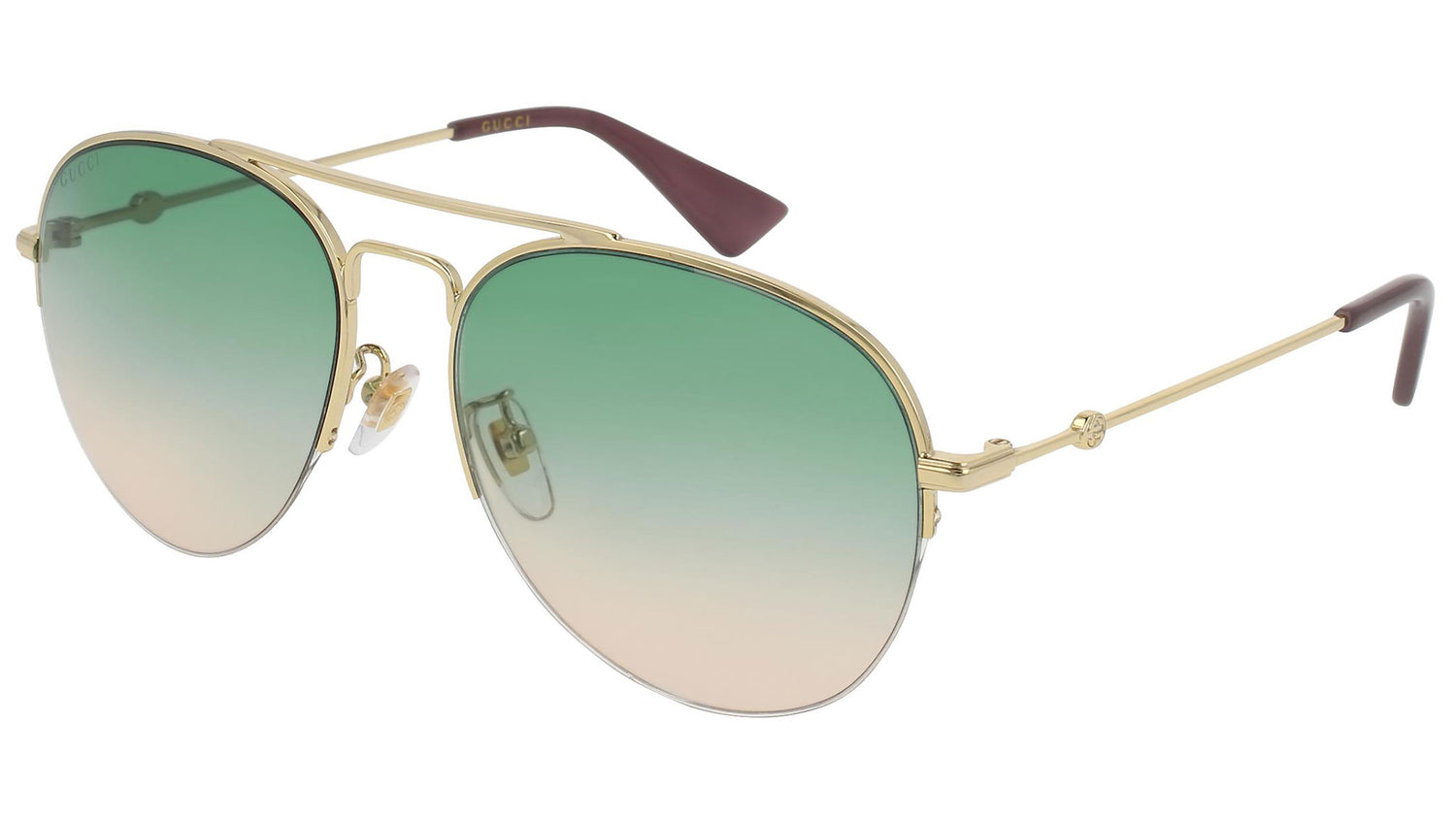 GG0107S shiny gold gradient green