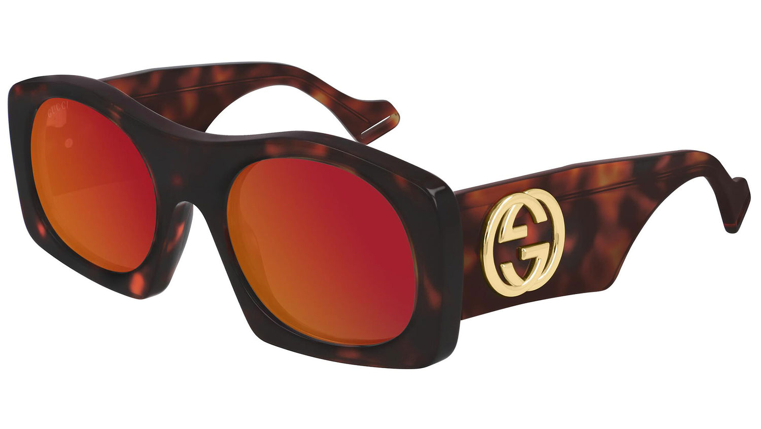 GG0628S shiny tortoise and brown + red