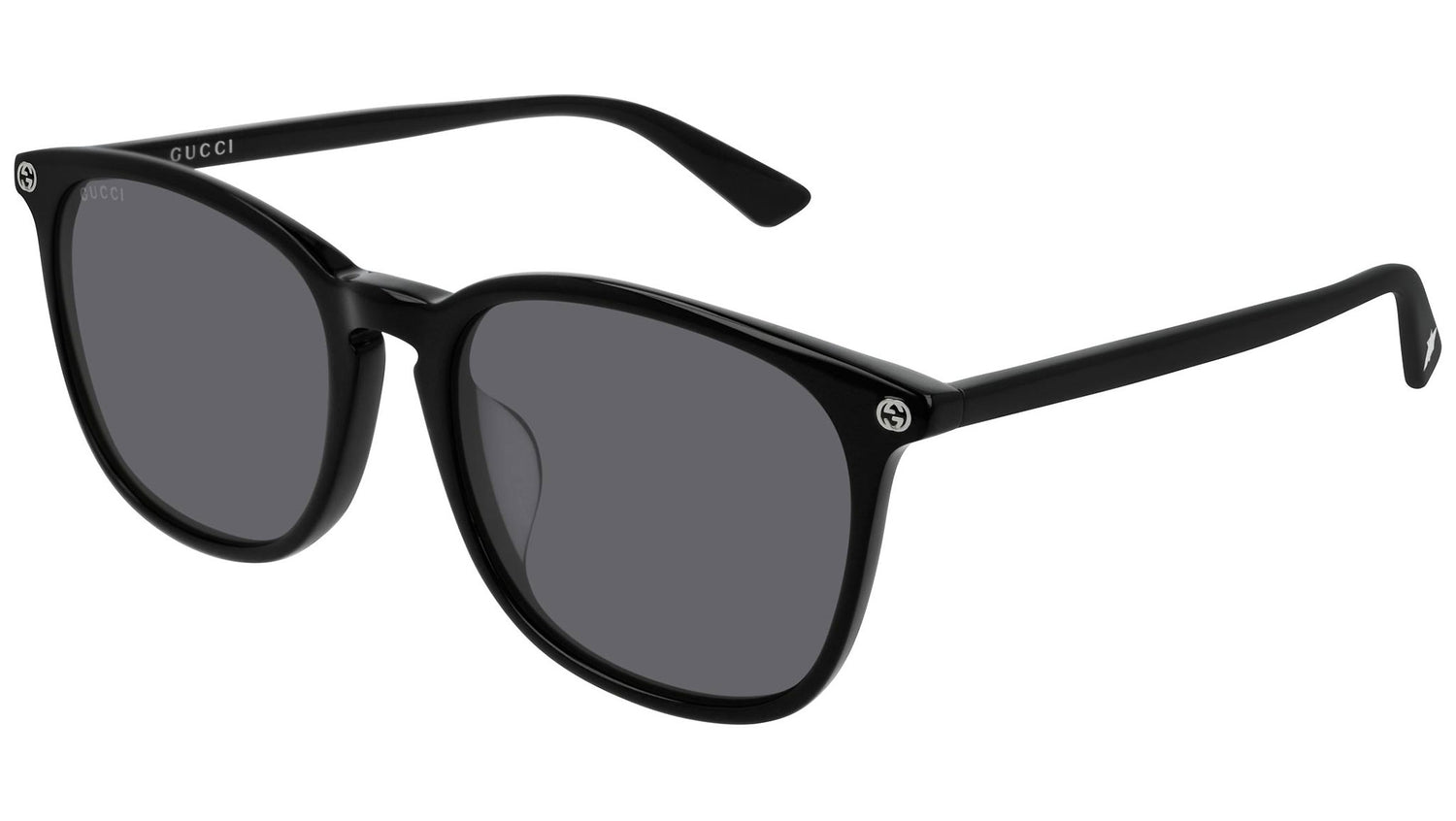 GG0154SA shiny black and grey