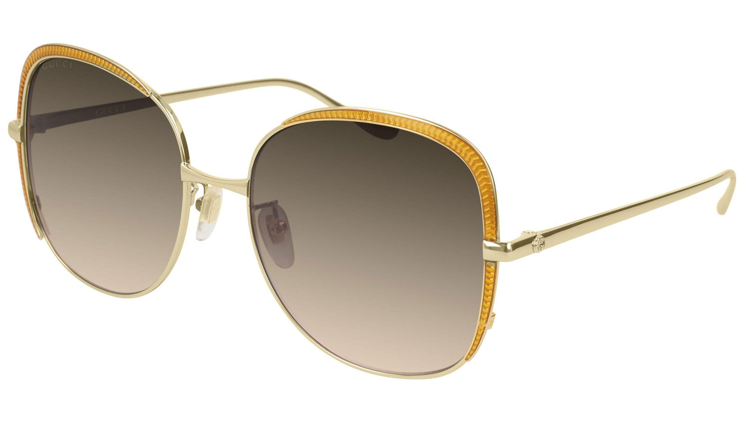 GG0400S yellow gold and double grey/yellow