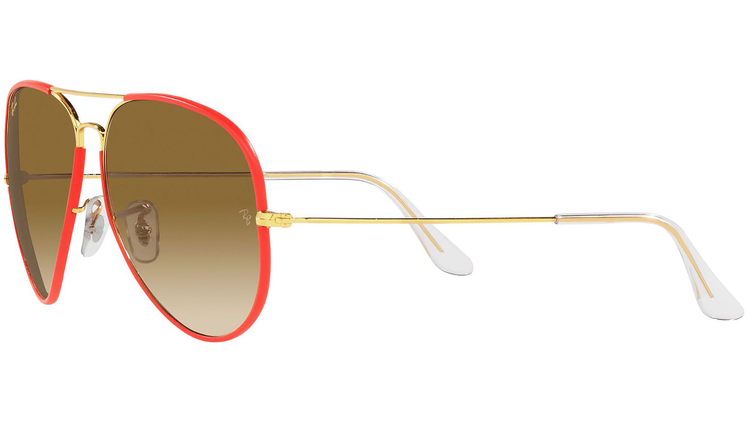 Aviator Full Color Legend RB3025JM 919651 Red Light Brown