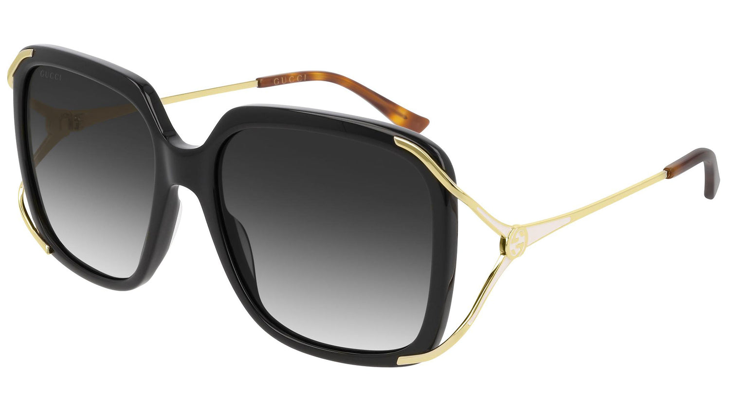 GG0647S shiny black and grey