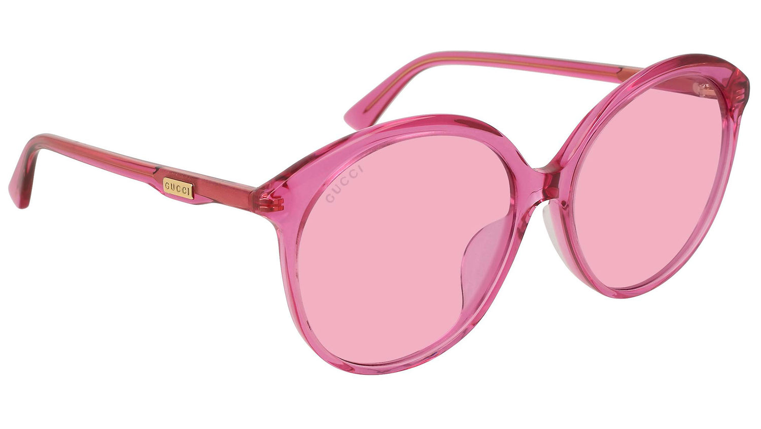 GG0257SA transparent fuchsia and fuchsia