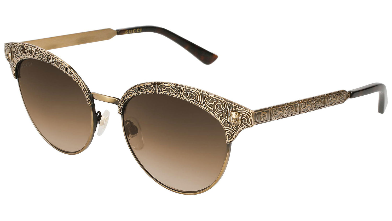 GG0220S shiny gold and brown