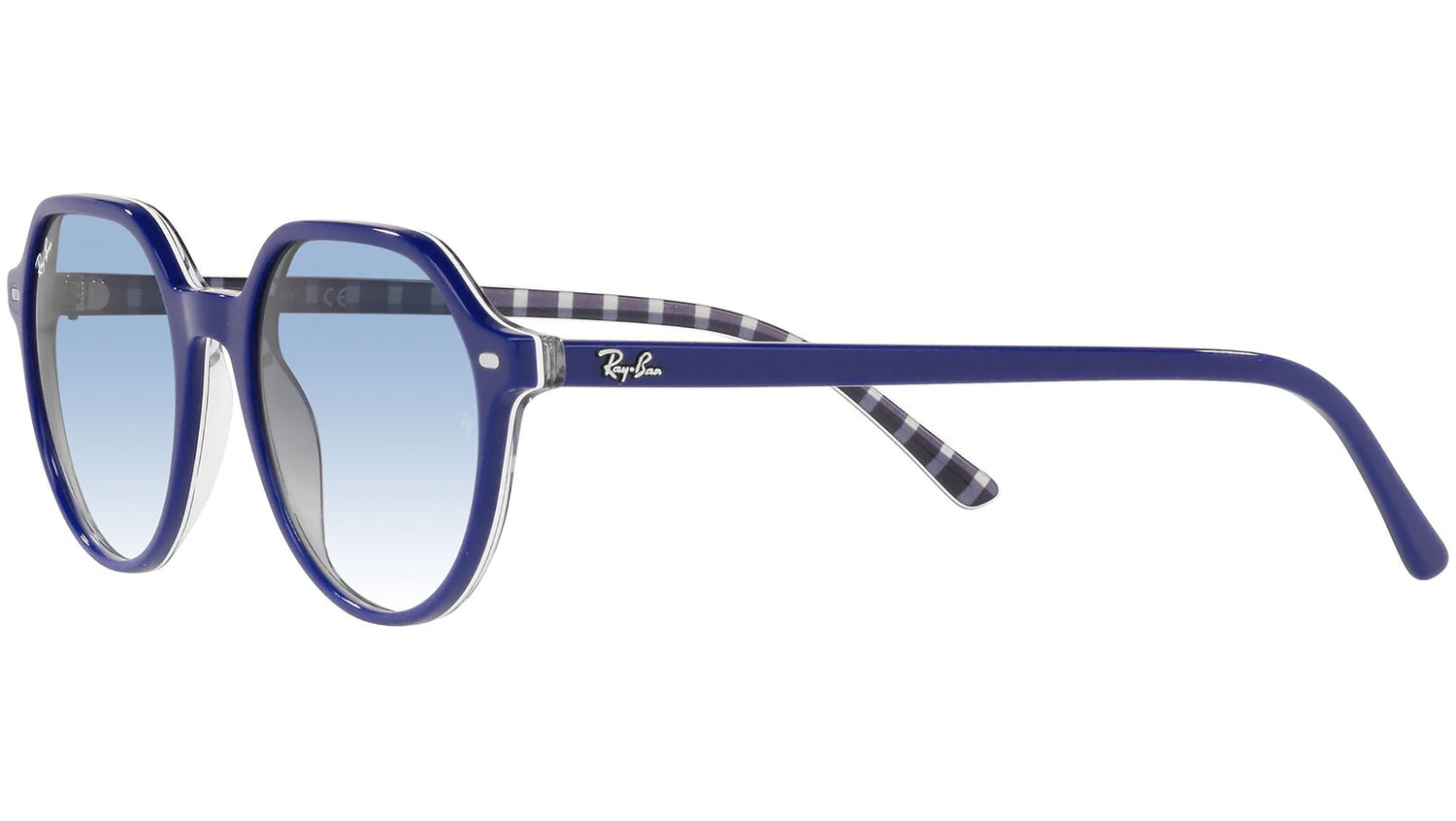 Thalia RB2195 13193F blue on vichy blue/white