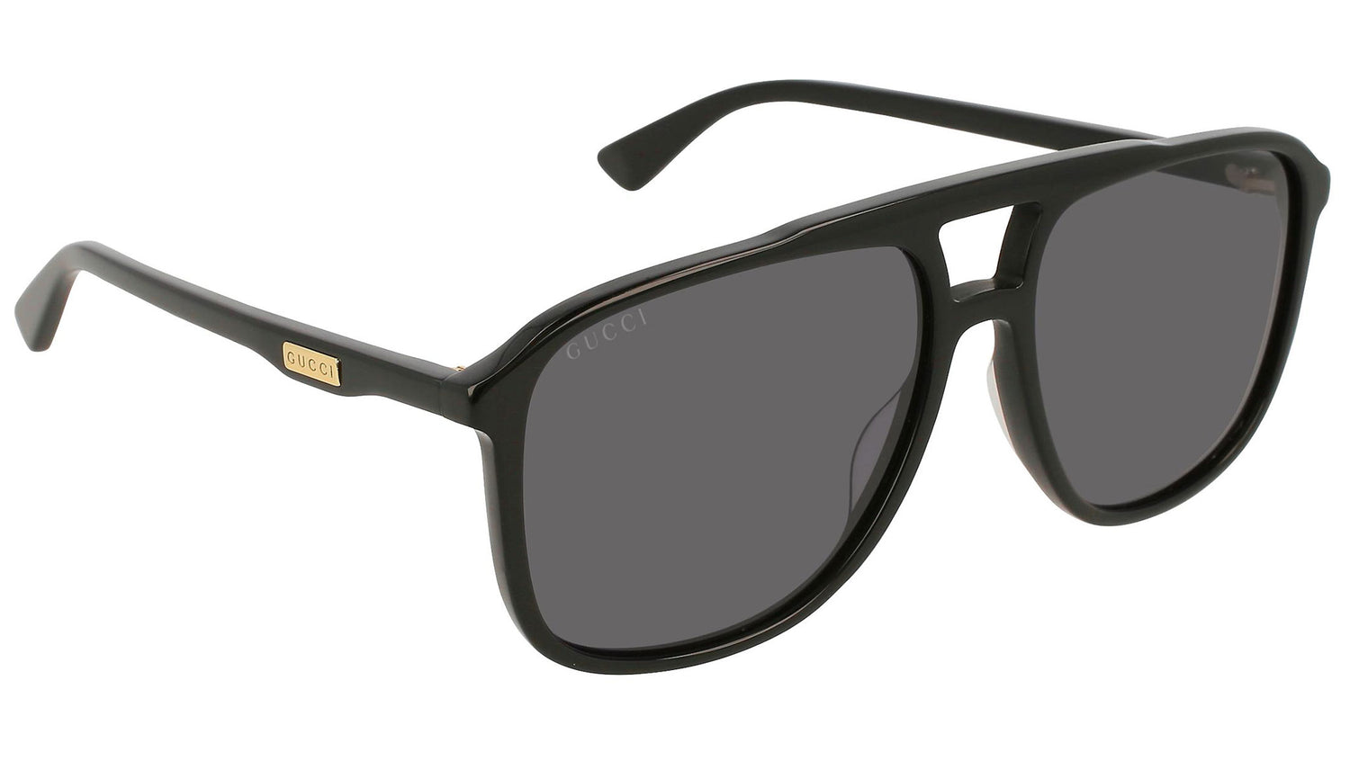 GG0262S shiny black and grey