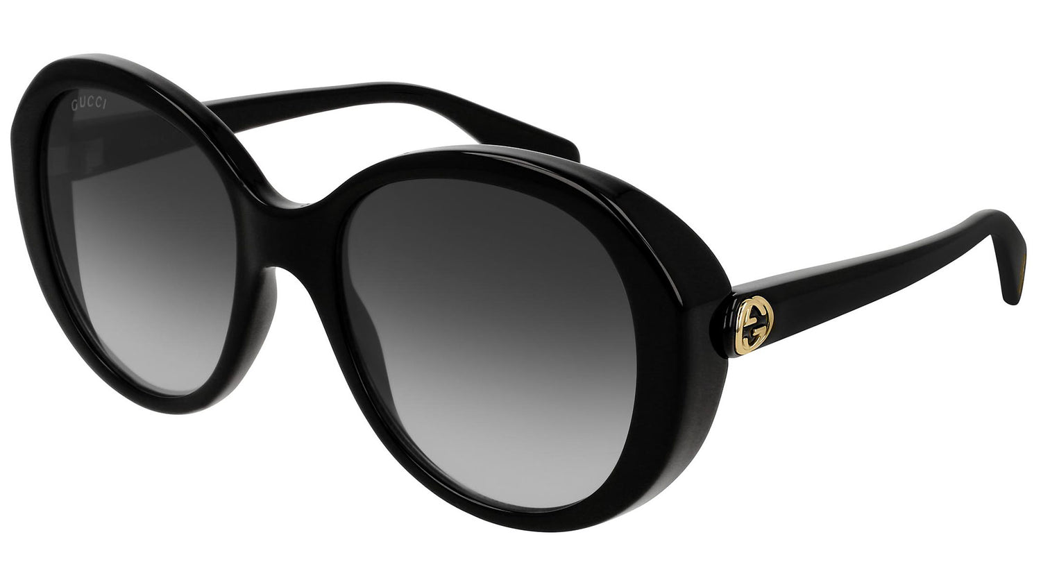 GG0368S shiny black and grey