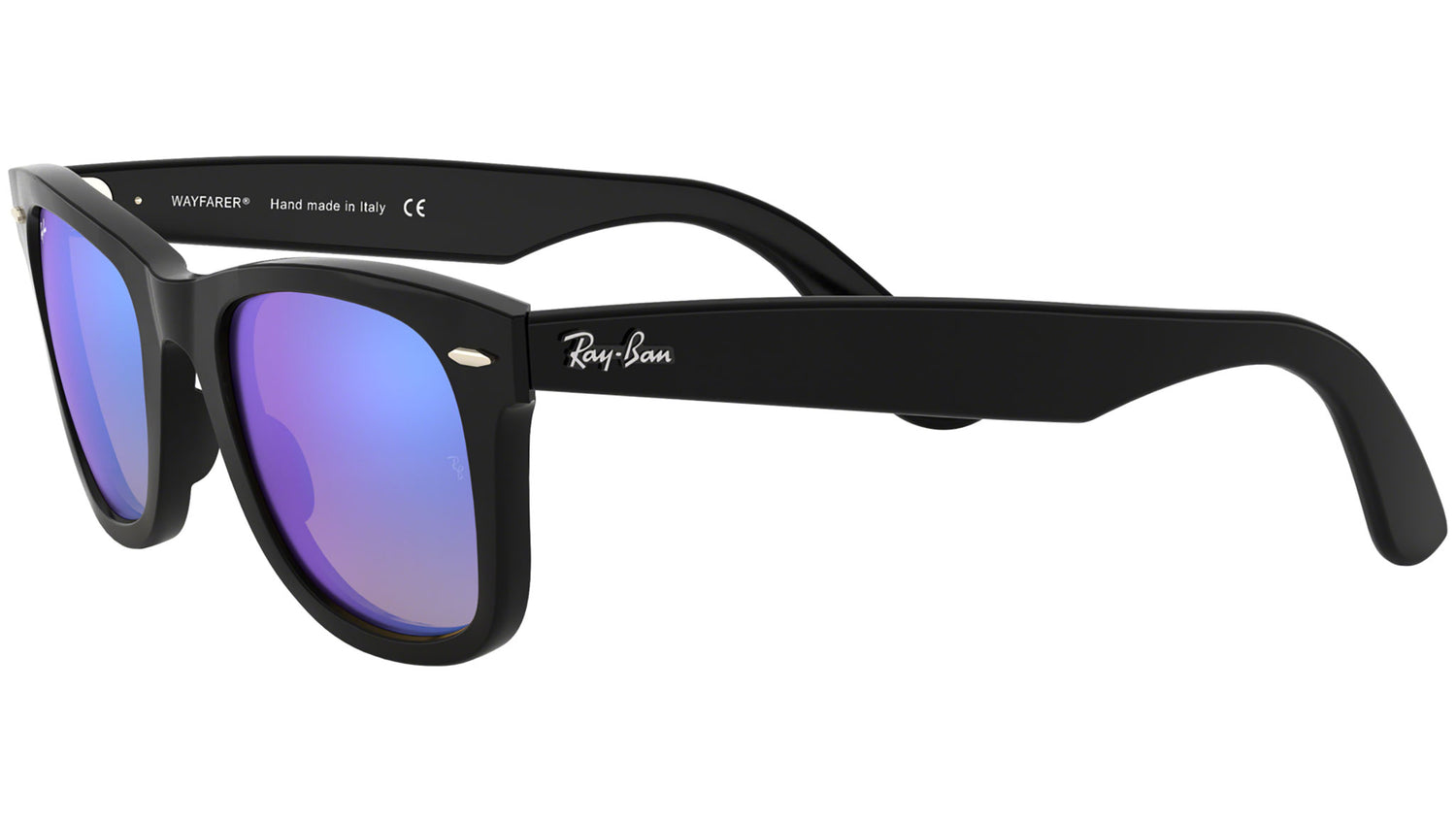 Wayfarer Ease RB4340 black gradient flash