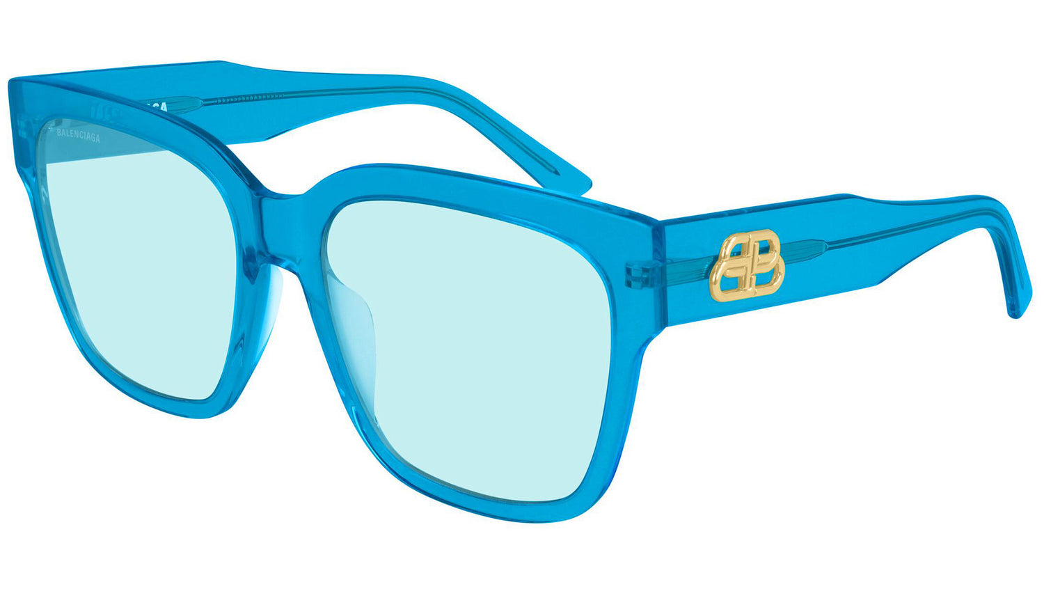 BB0056S 004 shiny transparent electric blue