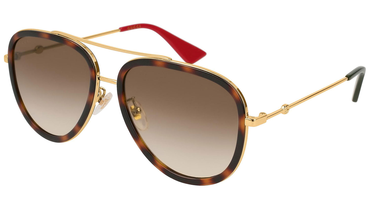 GG0062S tortoise gold and brown