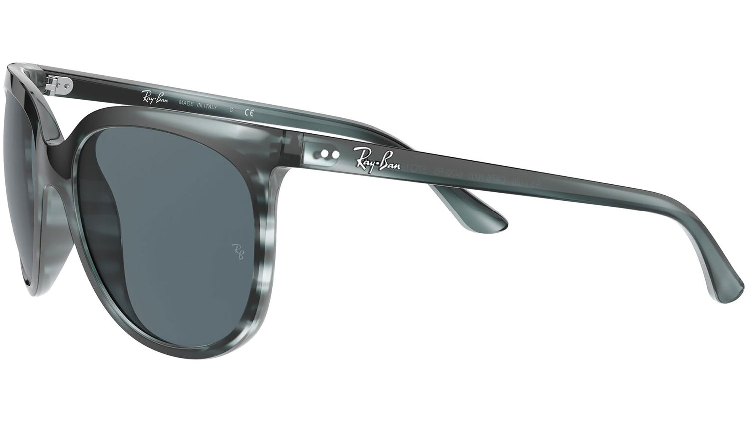 Cats 1000 RB4126 6432R5 striped blue havana