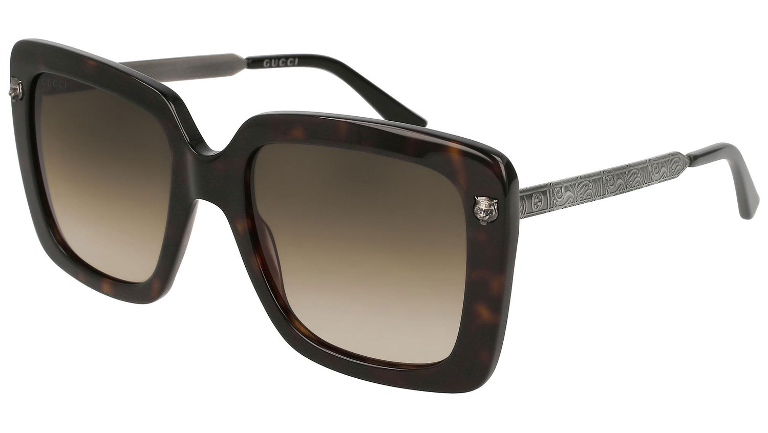 GG0216S dark tortoise and brown