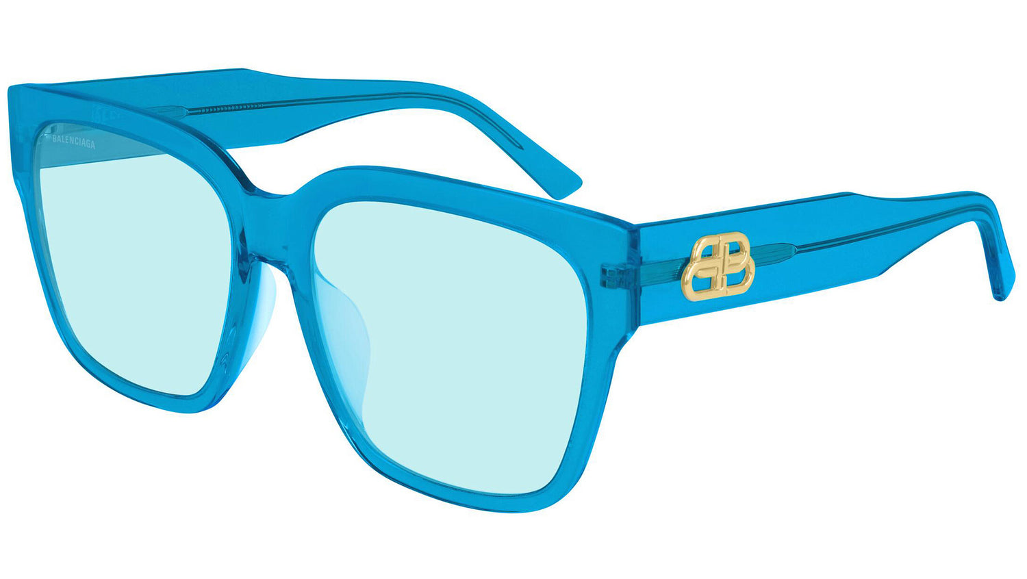 BB0056SA 004 shiny transparent electric blue