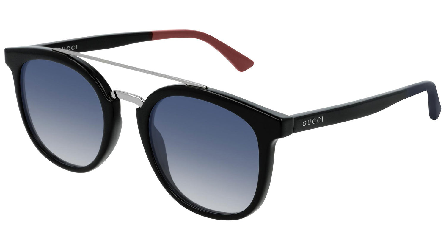 GG0403S silver black and double blue/azure