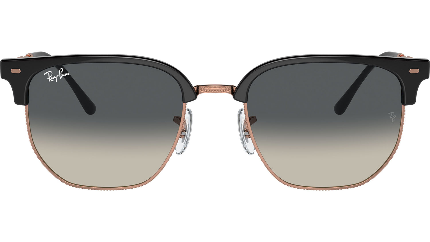 New Clubmaster RB4416 672071 Grey Gold