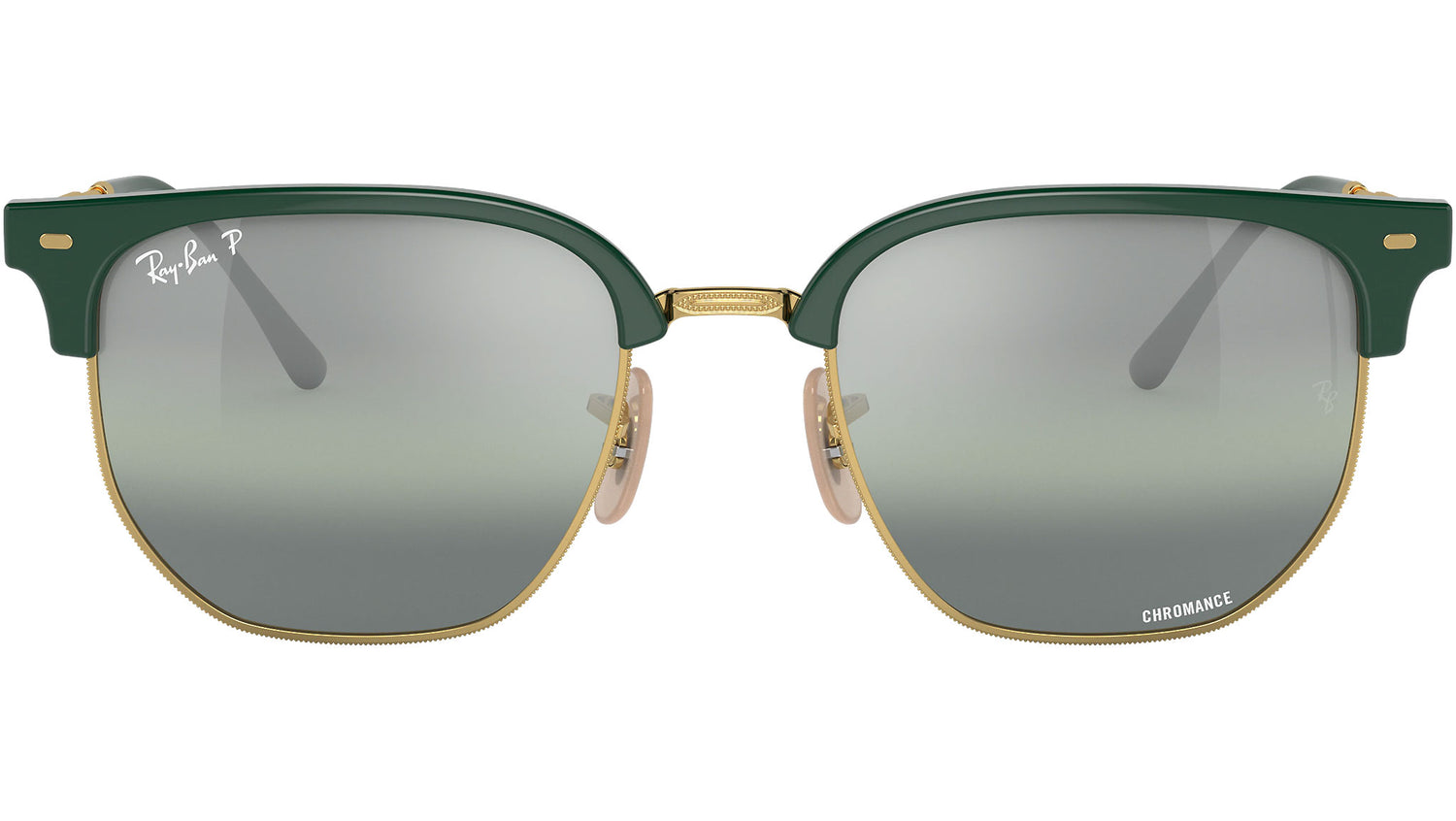 New Clubmaster RB4416 6655G4 green on arista