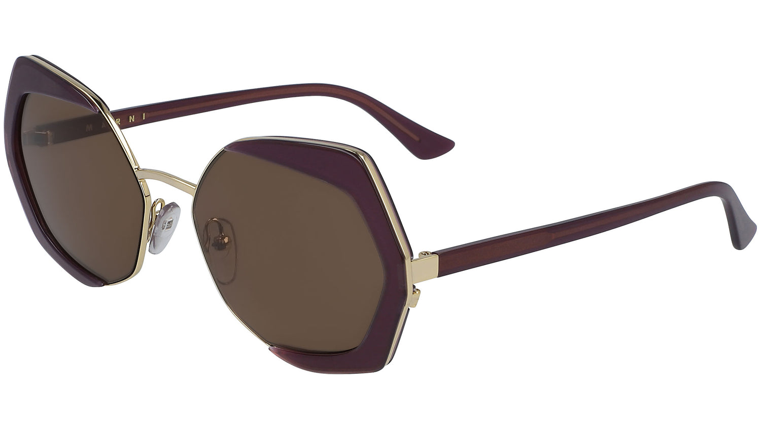 ME2628S 513 shiny gold and purple opaline