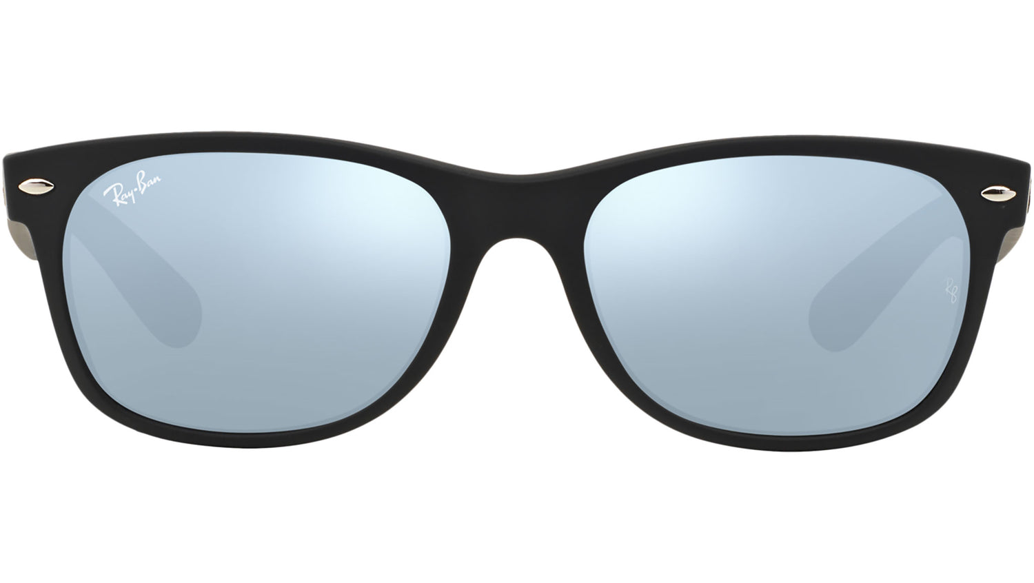 New Wayfarer Flash RB2132 rubber black green