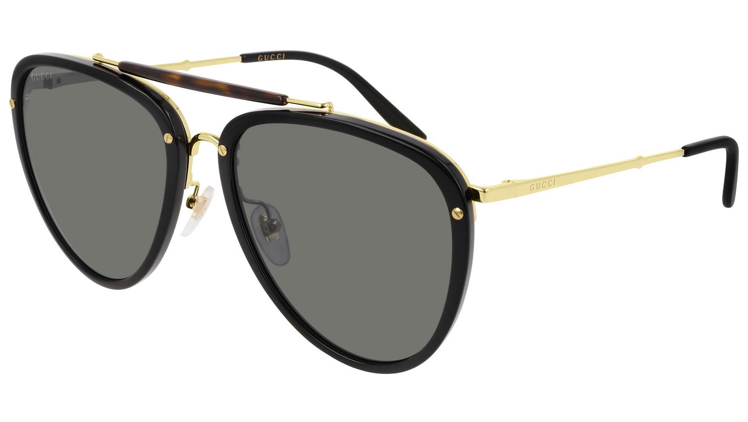 GG0672S 001 Black Grey