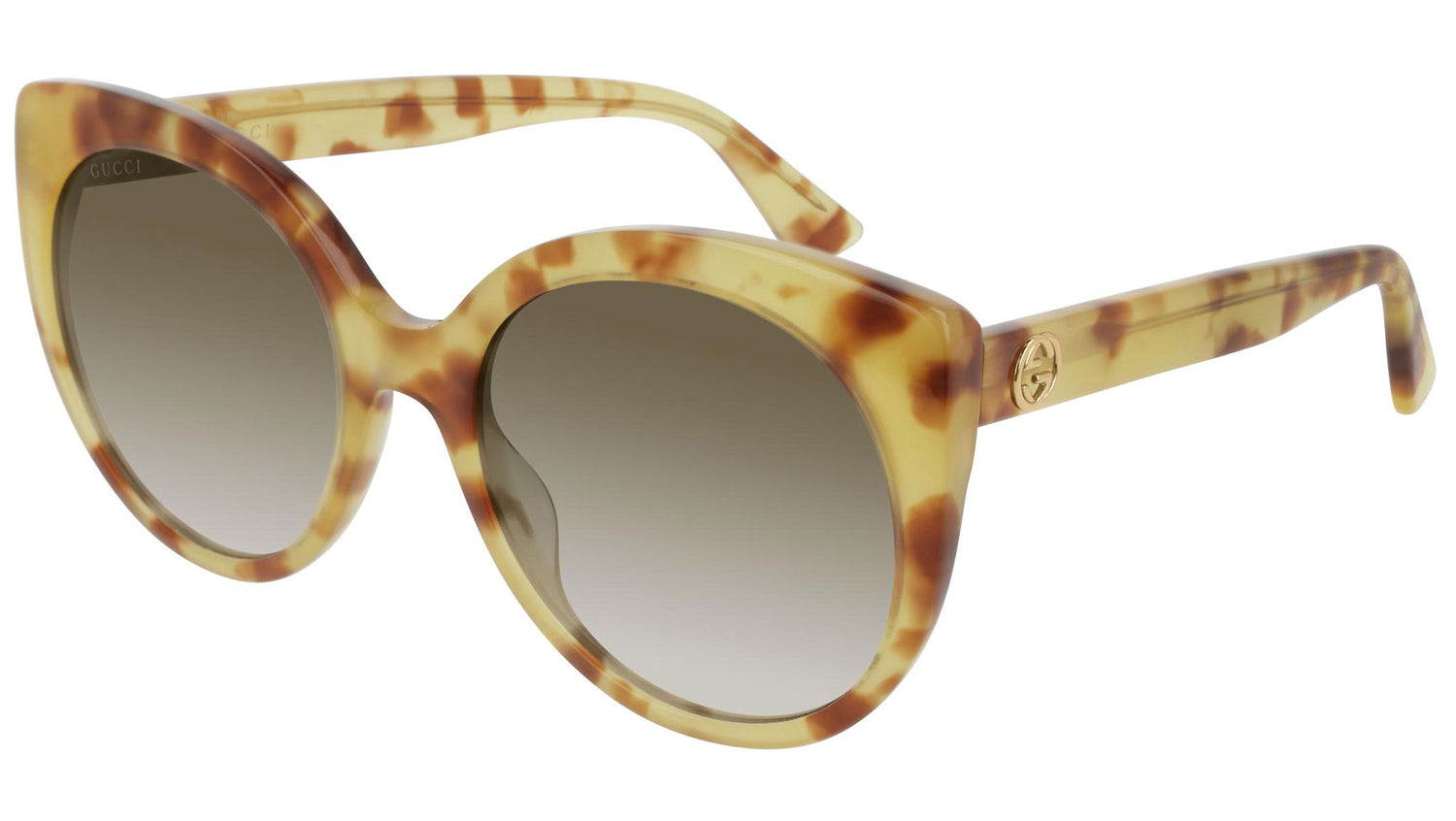 GG0325S yellow tortoise and brown