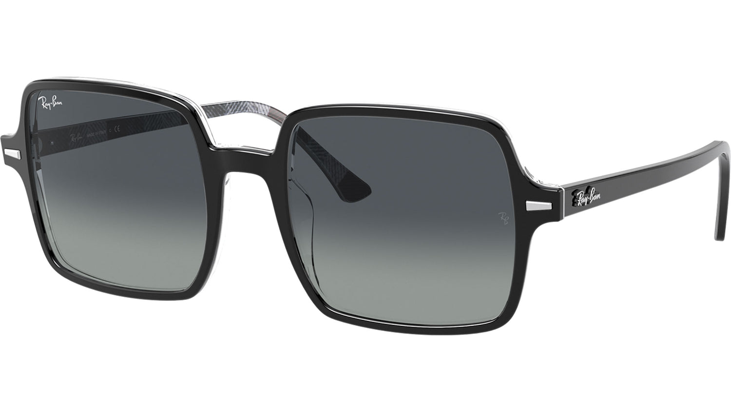 Square II RB1973 13183A Black Chevron Grey