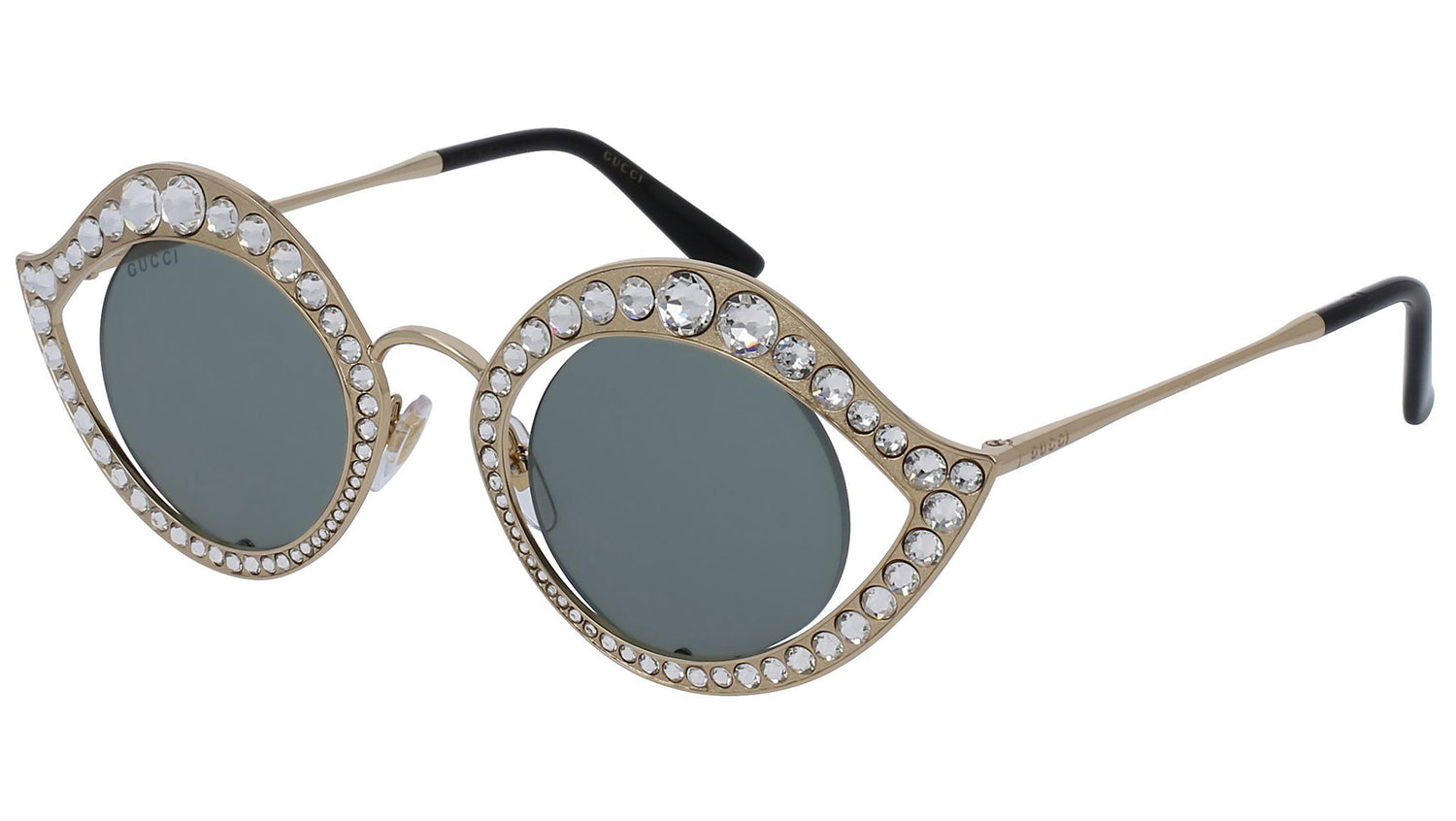 GG0046S crystal gold and green