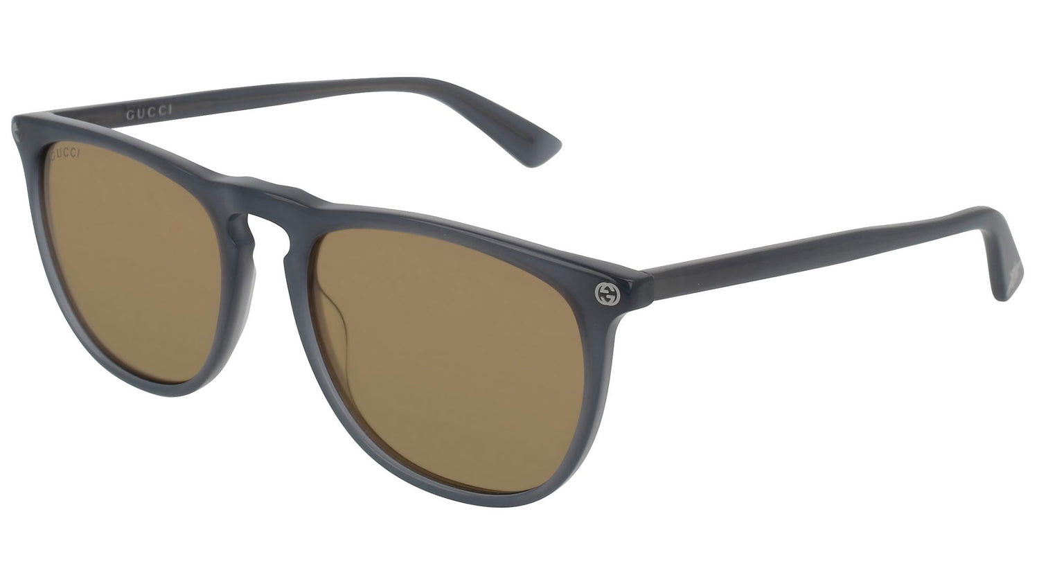 GG0120S shiny grey and nicotine
