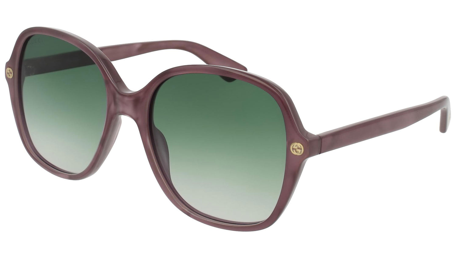 GG0092S shiny pink and green + inner ar